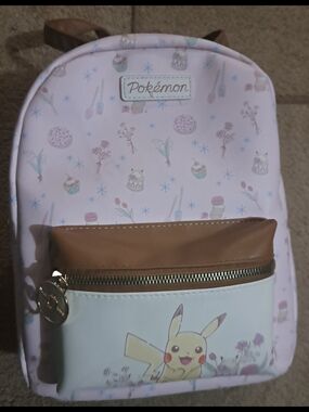 Pink Pikachu Mini Backpack